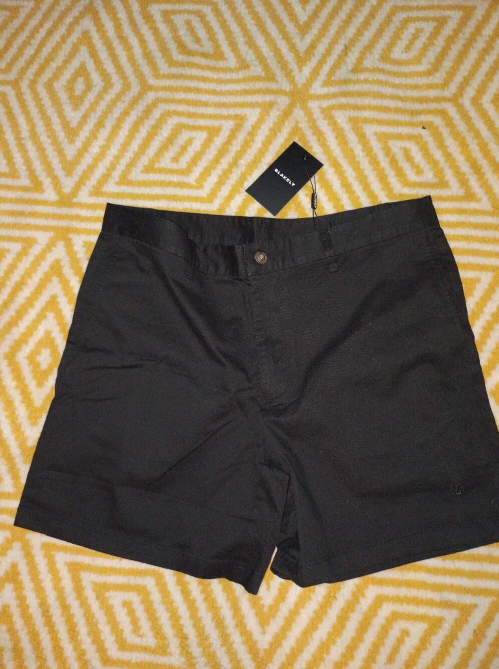Blakely Black Casual Shorts with Tag